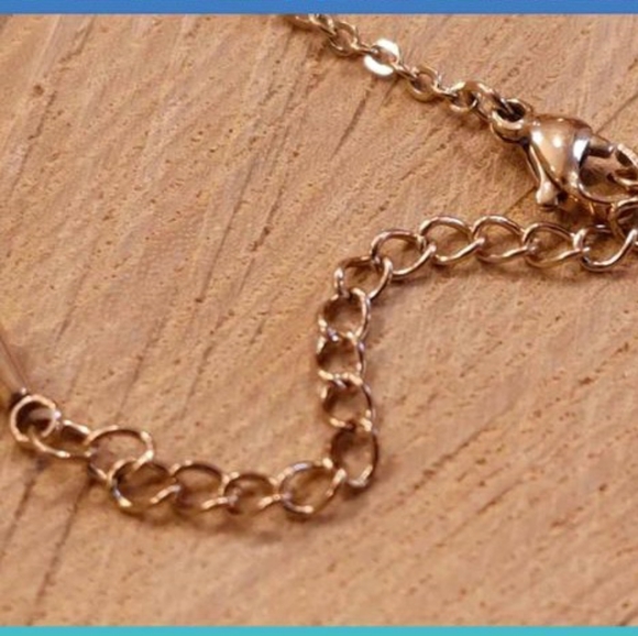 Large Initial Pendant Monogram Oversized Necklace - Picture 7 of 7